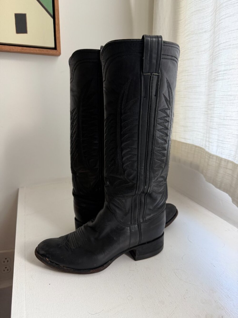 M.L. Leddys' custom cowboy boots